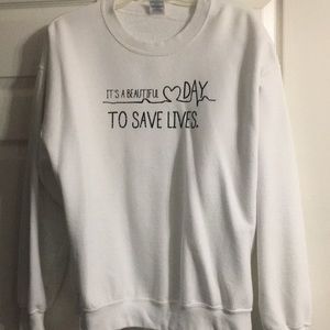 Greys anatomy sweatshirt